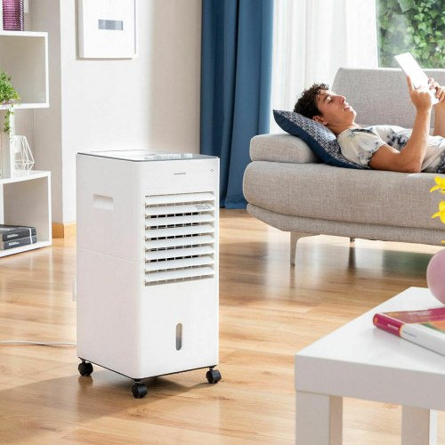 Bærbar fordampningskøler 5 L - Hvid, 65 W (OUTLET C)