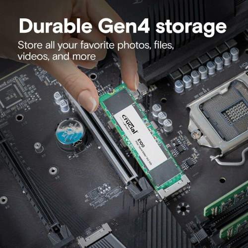 SSD harddisk Crucial 2 TB CT2000E100SSD8 (PCIe 4.0 NVMe M.2 2280)