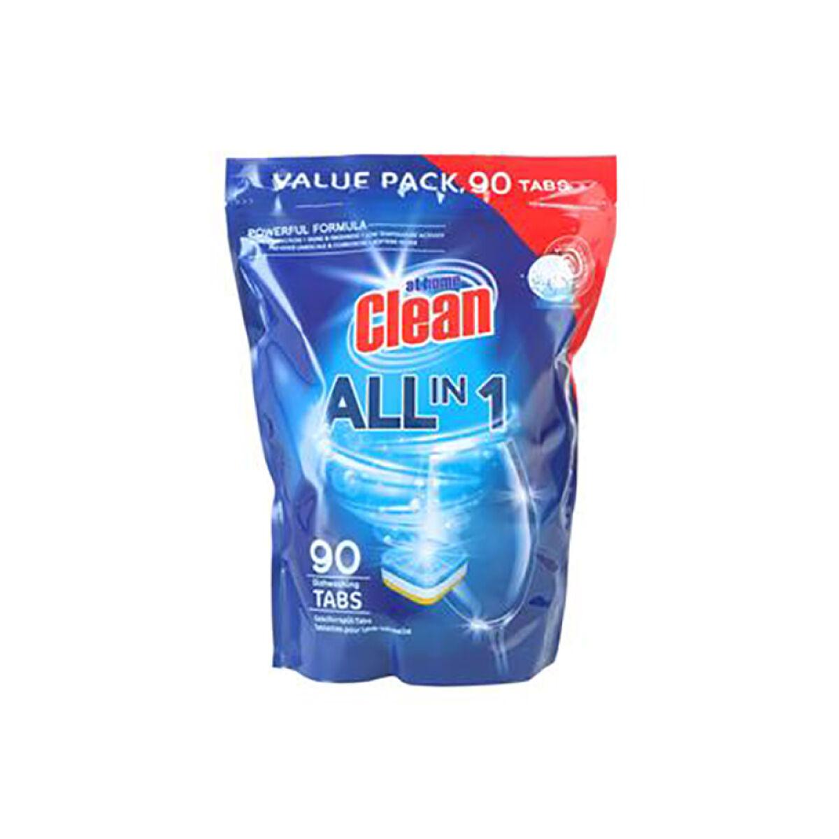 Opvasketabs Clean All in 1 - 90 stk.