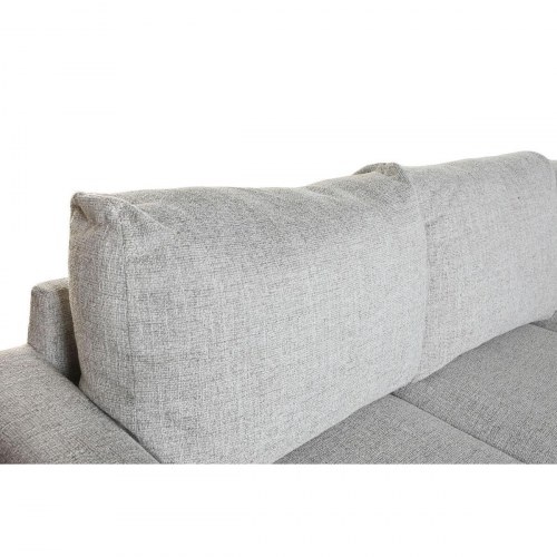 Hjørnesofa - lysegrå, 235 × 303 × 86 cm