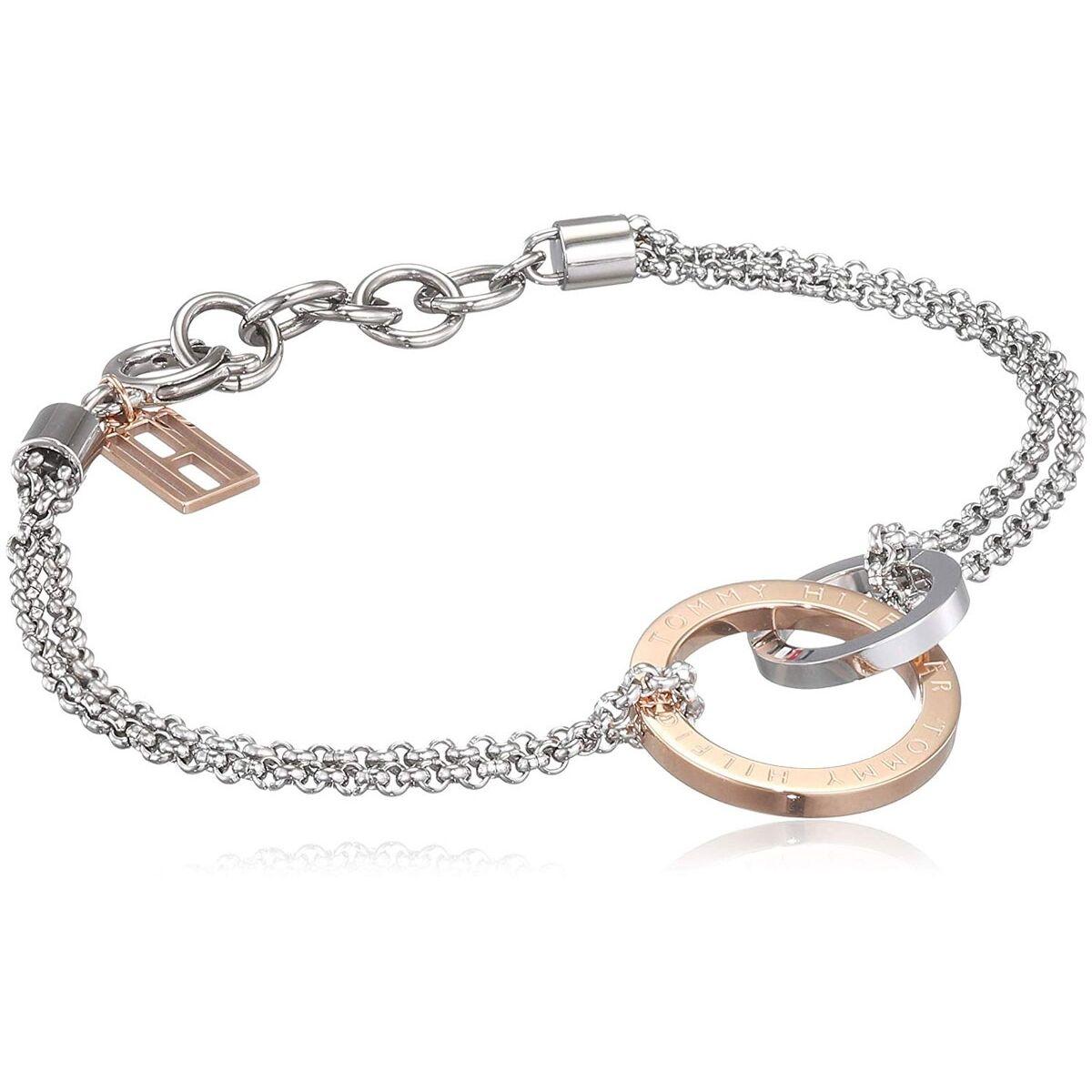 Tommy Hilfiger armbånd til mænd - Sterling sølv 925, sølvfarvet
