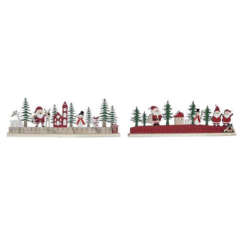 Adventskalender Træ (2 stk) (40 x 3 x 13 cm)