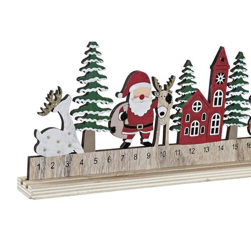 Adventskalender Træ (2 stk) (40 x 3 x 13 cm)