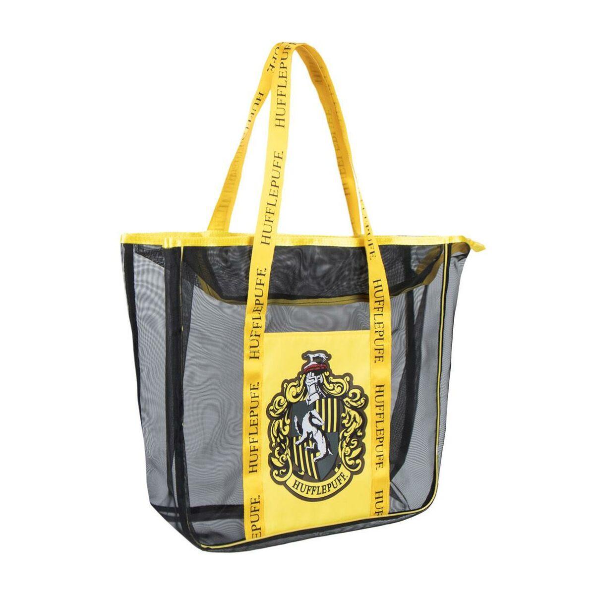 Harry Potter strandtaske - gul, 100 % polyester