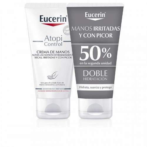 Håndcreme Eucerin AtopiControl - 75 ml x 2