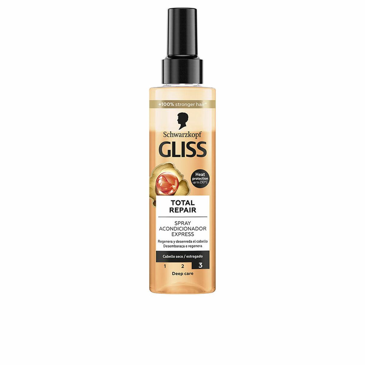 Hårbalsam spray Schwarzkopf Gliss Total Repair 200 ml