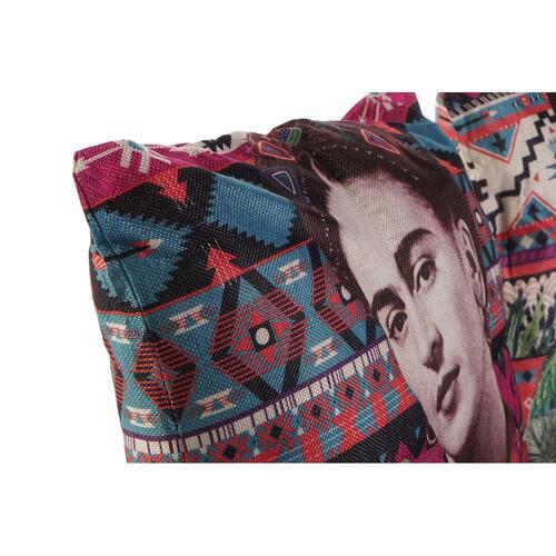 Pude Frida Kahlo Multifarvet Polyester (2 stk) (45 x 10 x 45 cm)
