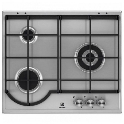 Electrolux EGH6333BOX gaskogeplade 60 cm - rustfrit stål