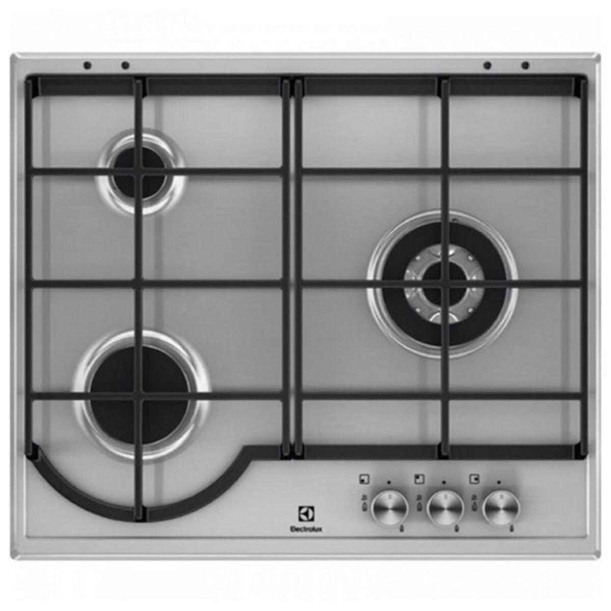 Electrolux EGH6333BOX gaskogeplade 60 cm - rustfrit stål