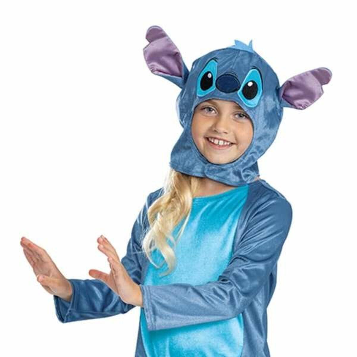 Disney Stitch kostume til børn - blå, 7-9 år