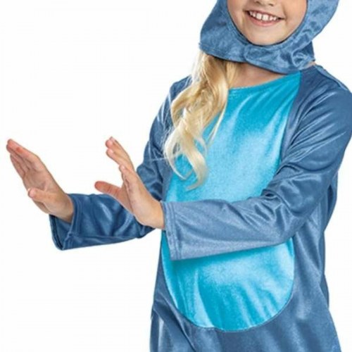 Disney Stitch kostume til børn - blå, 7-9 år