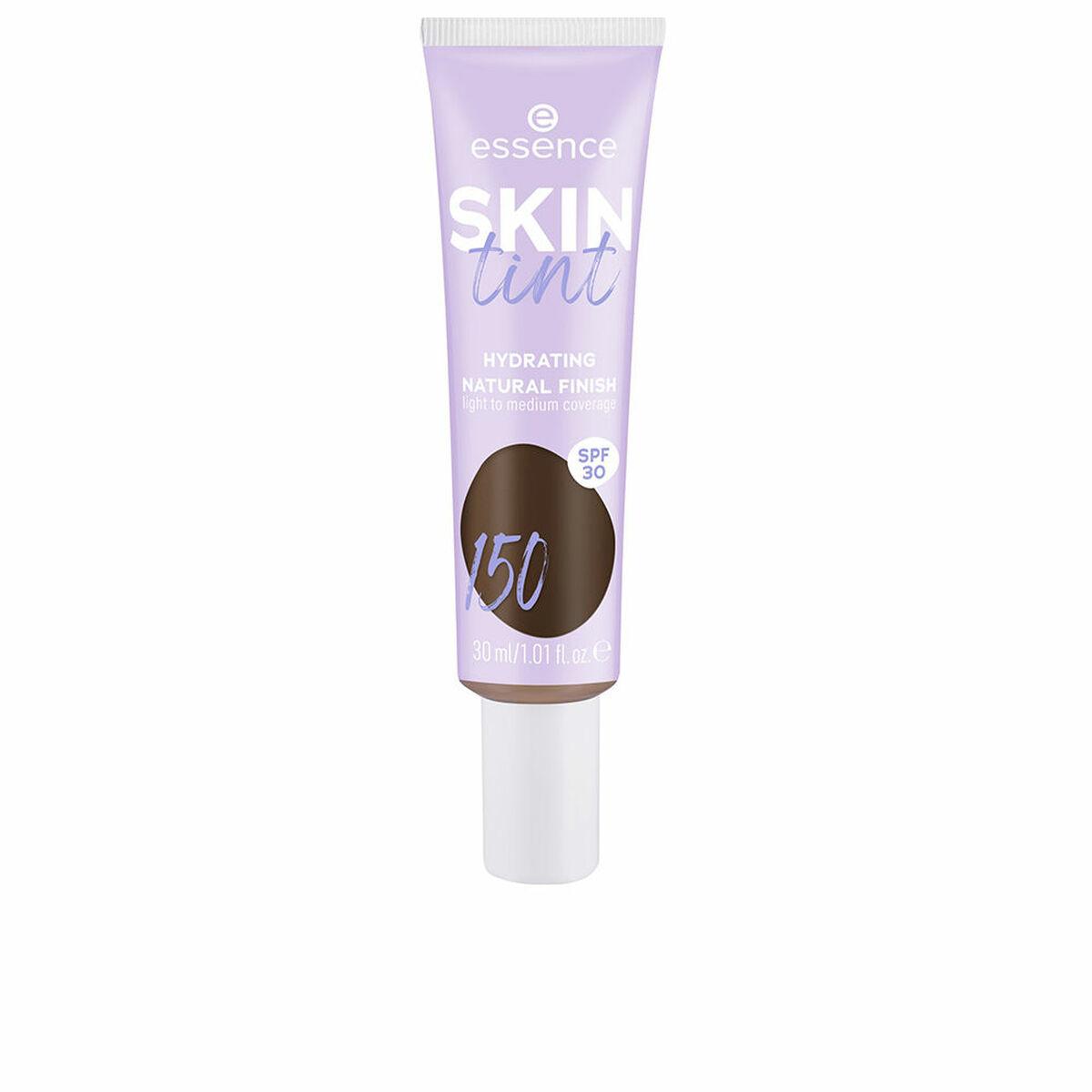 Fugtighedscreme med farve - Essence Skin Tint SPF 30, Nº 150, 30 g