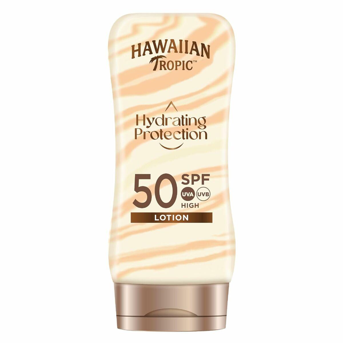 Solcreme SPF 50 - Hawaiian Tropic Silk Hydrating, 180 ml