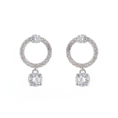 Swarovski øreringe til kvinder - Sterling sølv 925 (5563278)