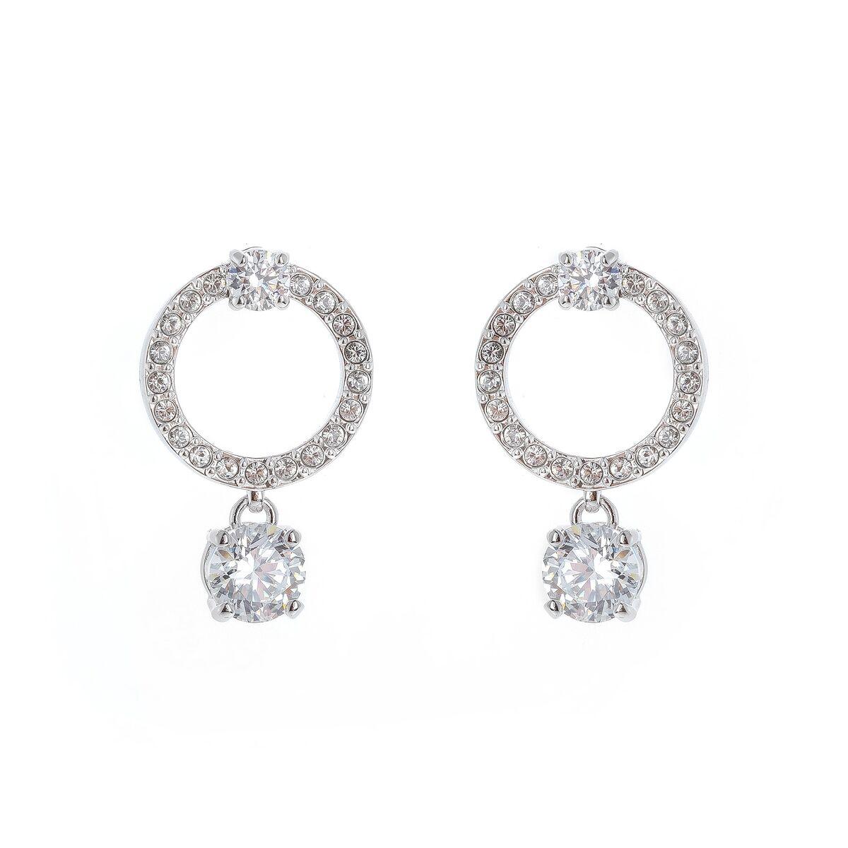 Swarovski øreringe til kvinder - Sterling sølv 925 (5563278)