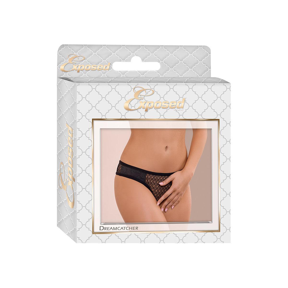 Trusser i blonde - Exposed Dreamcatcher, sort L/XL