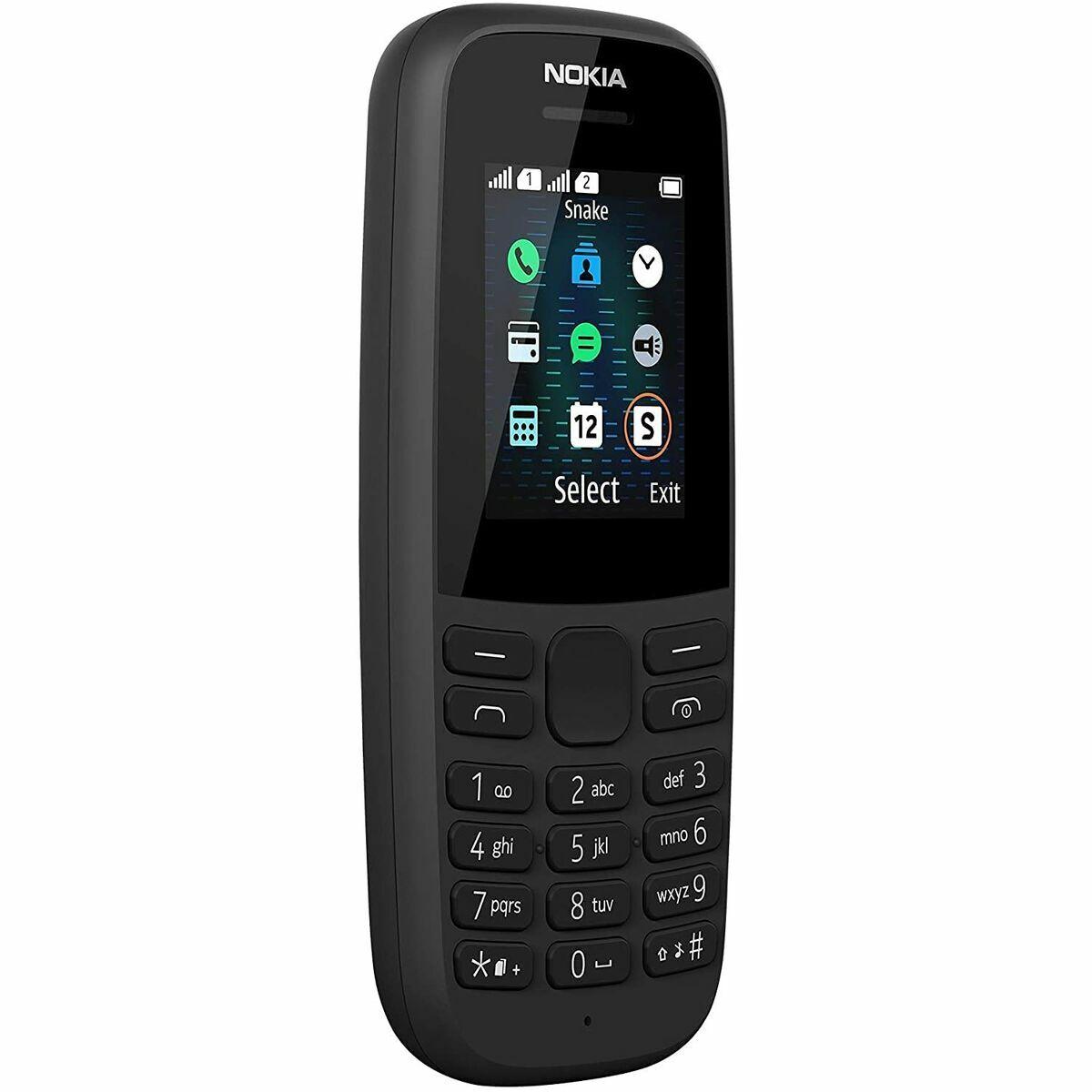 Mobiltelefon Nokia 105 (2019) - Sort, Dual SIM (OUTLET B)