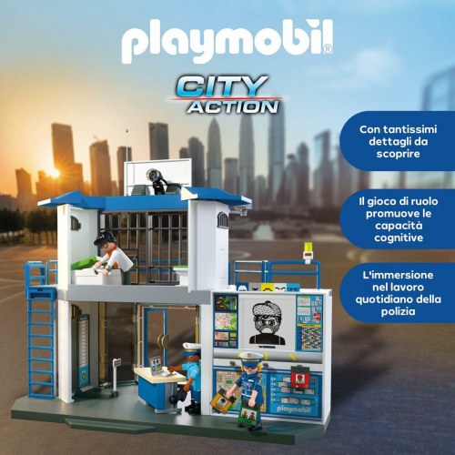 Playmobil City Action - Politistation legesæt (129 dele)