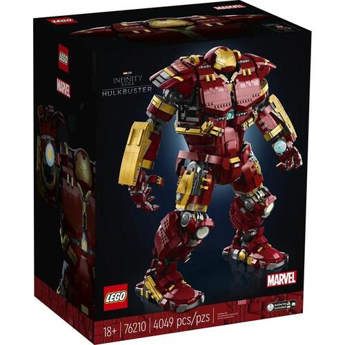 LEGO Marvel 76210 Hulkbuster - byggesæt med 4.049 dele