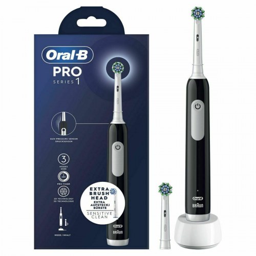 Elektrisk tandbørste Oral-B PRO Series 1 - sort/hvid