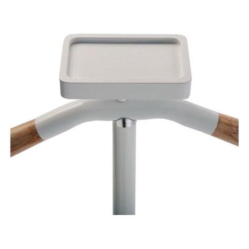 Stumtjener Metal Natur (44 x 108 x 25 cm) Hvid
