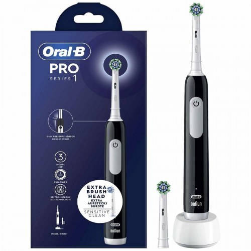 Elektrisk tandbørste Oral-B PRO Series 1 - sort/hvid