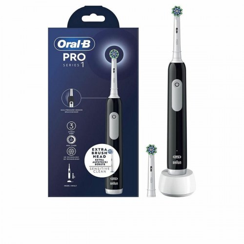Elektrisk tandbørste Oral-B PRO Series 1 - sort/hvid