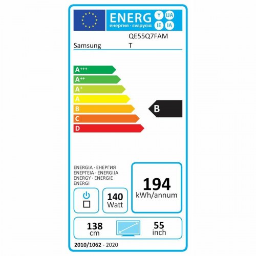 Samsung TQ55Q7F 55" QLED 4K Ultra HD HDR Smart TV