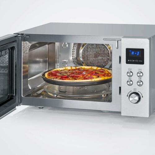 Mikrobølgeovn med grill Severin 7918 - 25 l, rustfrit stål