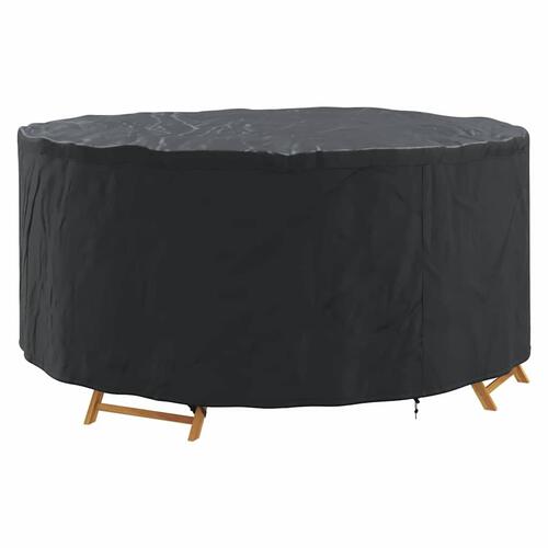 Overtræk til havemøbler Sort 200 x 200 x 85 cm 600D stof