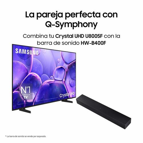 Smart TV 43" Samsung 4K Ultra HD Crystal UHD (TU43U8005FUXXC)