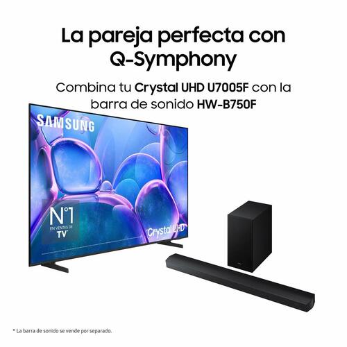 4K Smart TV Samsung 75" TU75U7005 - Crystal UHD LED HDR