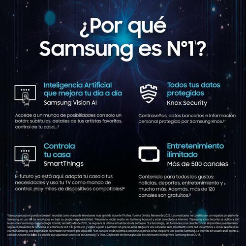 4K Smart TV Samsung 75" TU75U7005 - Crystal UHD LED HDR