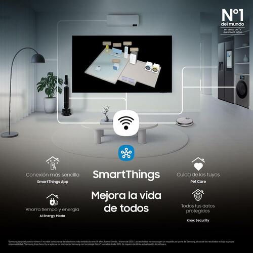 4K Smart TV Samsung 75" TU75U7005 - Crystal UHD LED HDR
