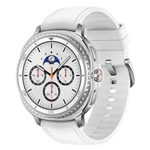 Smartwatch Samsung Galaxy Watch8 Classic 46 mm - hvid/sølv, 1,3"