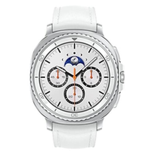 Smartwatch Samsung Galaxy Watch8 Classic 46 mm - hvid/sølv, 1,3"