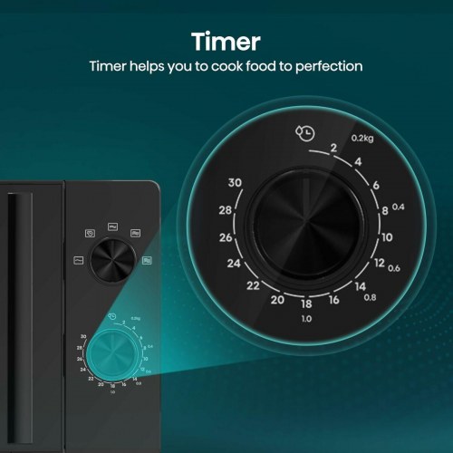 Mikrobølgeovn Hisense H20MOBP1HI 20 L - Sort, 700 W