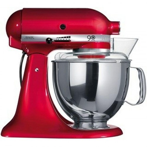 Køkkenmaskine KitchenAid 5KSM156ECA - Rød, 300 W, 4,8 l