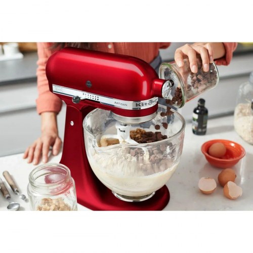 Køkkenmaskine KitchenAid 5KSM156ECA - Rød, 300 W, 4,8 l