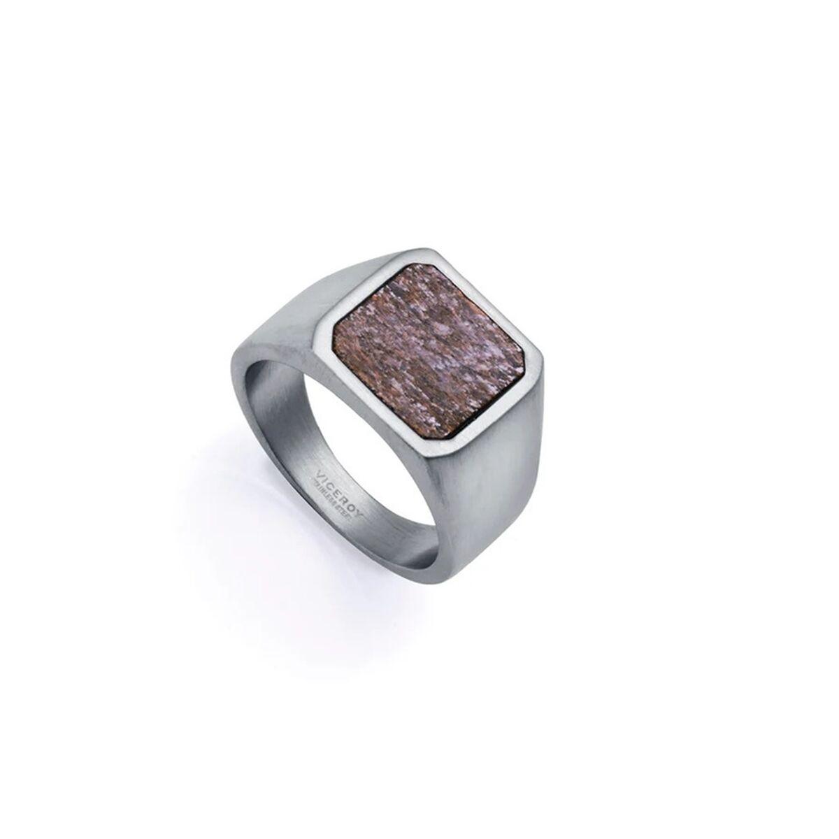 Herre ring - sølvfarvet, str. 24 - 925 sterling sølv