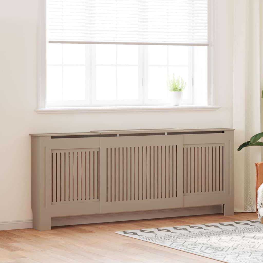 Radiatorskjuler 2 stk. i sonoma-eg 205 x 20,5 x 81,5 cm