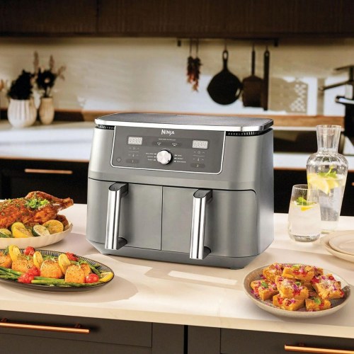 Airfryer NINJA DZ400EU - grå, 9,5 l, 2.470 W