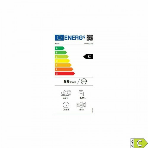 Opvaskemaskine 45 cm indbygning Bosch SPH4EKX24E