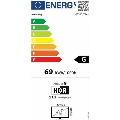 Smart TV Samsung 50" 4K Ultra HD QE50Q7FAAUXXH