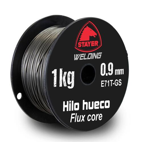 Svejsetråd flux core Stayer E71T-GS 0,9 mm - 1 kg, grå