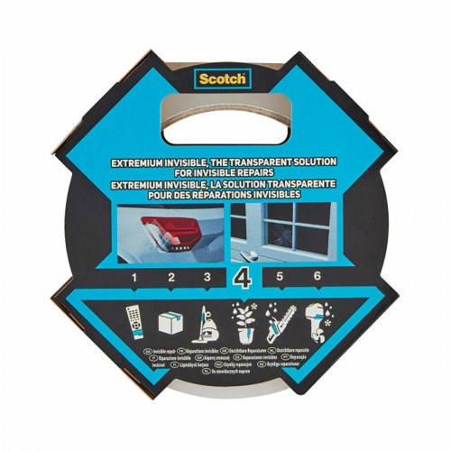 Gaffatape Scotch gennemsigtig 20 m x 48 mm