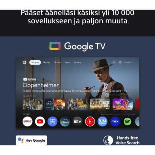 Smart TV Sony 43" K43S35BP - 4K Ultra HD LED med HDR og Dolby Vision