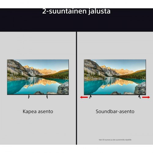 Smart TV Sony 43" K43S35BP - 4K Ultra HD LED med HDR og Dolby Vision