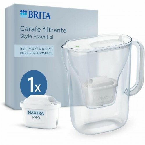 Vandfilterkande Brita Style Essential - hvid, gennemsigtig, 2,4 l