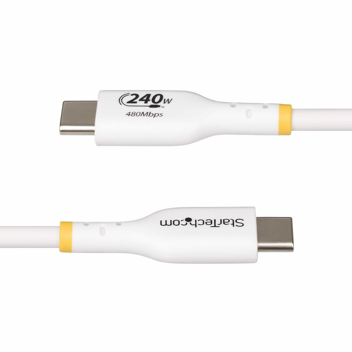 StarTech.com 1m USB C Charging Cable USB-IF Certified USB-C Cable 240W - USB-C cable - 24 pin USB-C to 24 pin USB-C - 1 m